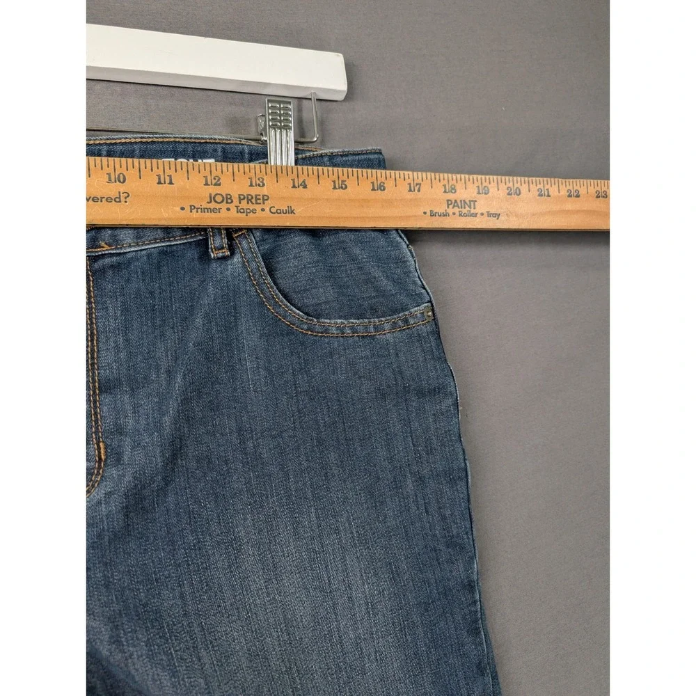 The Children's Place Boys Bootcut Jeans Blue Husky Size 16 Denim Pants 5915